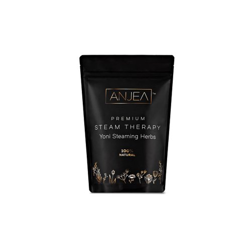 ANJEA Yoni Steaming Herbs 4 oz (4-8 steams), Vsteam Herbs for Cleansing and Tightening Detox, Natural V Steam Herbs for V Steam Seat Kit, Herbal Sitz Bath Soak, Filter Bags Included