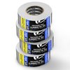Professional Grade Aluminum Foil Tape - 2 Inch by 210 Feet (70 Yards) 3.6 Mil - High Temperature Tape - Perfect for HVAC, Sealing & Patching, Hot & Cold Air Ducts, Metal Repair, More!