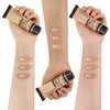 Boobeen Full Coverage Foundation - Concealer Liquid Foundation Matte Creamy Foundation Smoothing Lightweight Flawless Makeup Base