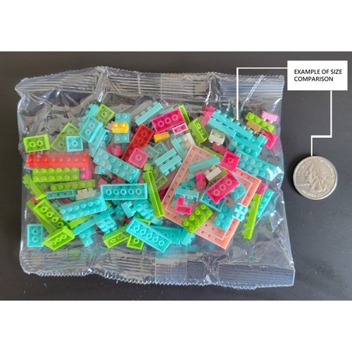 EBTY DREAMS Inc. - Set of 2 Monster Sulley, Mike Educational DIY Model Mini Building Blocks v1