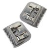 Upgraded 2x Stainless Steel Replacement Blade for Trimmer- #30 Blade Dog Grooming Clipper Replacement Blades for Andis Ul-traEdge Wahl Oster Detachable Blade Clippers - by GRABOTE
