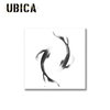 UBICA Temporary Tattoos Adult, 2 Sheets Fake Tattoos, Realistic And Long-Lasting Non-Reflective, Waterproof For 1-2 Weeks, Koi Tattoo 3x3in