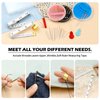 Premium Hand Sewing Needles Set,FIVEIZERO 90-Count Assorted Embroidery Needles with threaders,Thread Removal Knife, Thimble,Soft Tape Measure for Hand Sewing Repair