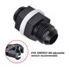 EVIL ENERGY Male 6AN Bulkhead Fuel Cell Fitting Adapter Aluminum Straight