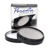 Mehron Makeup Paradise Makeup AQ Pro Size | Stage & Screen, Face & Body Painting, Special FX, Beauty, Cosplay, and Halloween | Water Activated Face Paint & Body Paint 1.4 oz (40 g) (Metallic Silver)