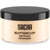 Sacha BUTTERCUP Light Setting Powder Makeup 1.75 Oz. Translucent Setting Powder for Oily Skin Finishing Powder Loose Powder Makeup Blurring Powder Blurs Fine Lines and Pores For Light Skin Tones