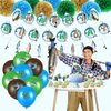 Outus 77 Pcs Gone Fishing Party Decorations Adult Fishing Birthday Party Decoration Include Gone Fishing Happy Birthday Banner Pom Pom Flowers Hanging Swirls Latex Balloons Cupcake Topper