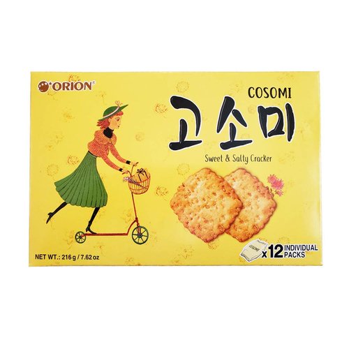 Orion Gosomi Sweet & Salty Cracker 216g 12 individual Packs
