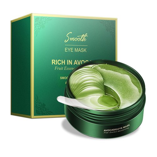 Phebo Under Eye Patches for Dark Circles, 24K Gold Eye Mask - 60 Pcs Eye Masks for Dark Circles, Puffiness, Wrinkle - Skin Care with Collagen, Hyaluronic Acid - Rejuvenating Hydrogel Eye Patch(GREEN)