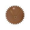 TseanYi Crystal Heart Necklace Gold Cz Heart Pendant Necklace Boho Love Heart Necklace Sparkling Crystal Heart Choker Necklace Crystal Love Pendant Necklace Chain