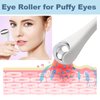 Mini Eye Ice Roller for Eye Puffiness, Facial Ice Roller and Mini Eye Roller 2 In 1, Eye Massager for Migraine Relief, Tighten Pores, Pain Relief, Reduce Wrinkle Puffy