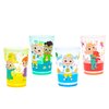Zak Designs CoComelon Nesting Tumbler Set Includes Durable Plastic Cups with Variety Artwork, Fun Drinkware is Perfect for Kids (14.5 oz, 4-Pack, Non-BPA)