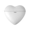 Crafare 9Inch Craft Foam Hearts Shaped Polystyrene Foam Heart for Arts Craft DIY Ornaments Wedding Decorations White