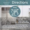 Granite Gold Surface Cleaner Wipes for Stainless Steel, Glass, Granite, Quartz, Marble Countertops, 40 Count (Pack of 1), White