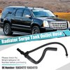 X AUTOHAUX Radiator Surge Tank Outlet Hose 15834772 15834773 for Cadillac Escalade for Chevrolet Avalanche Silverado Suburban Tahoe for GMC Sierra Yukon Engine Coolant Recovery Hose