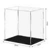 Display Case 7.8x5.9x7.8inch,20x15x20cm for Collectibles Assemble Clear Acrylic Box Alternative Glass Case for Display Action Figures Home Storage Organizing Toys