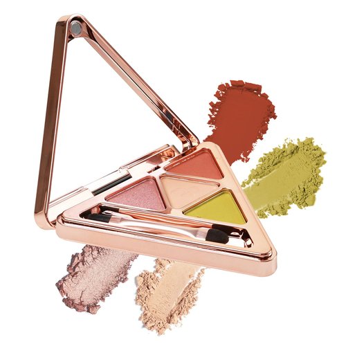 IN BLOOMING COSMETICS Eyeshadow Palette 4 Colors Make Up Palettes Sets, Eye Makeup Creamy Makeup Palette,Long Lasting Blendable Natural Colors Makeup Eyeshadows