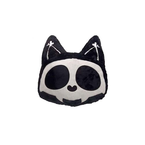 VampireFreaks Skelekitty Throw Pillow