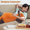 ARELUX Soft 18in Red Fox Stuffed Animals: Fox Plush Cute Cuddly Body Pillow Hug Sleeping Fluffy Wild Animal Toys Bed Decor Plushie Doll Friends Family Member