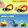 15 Pieces Mini Construction Car Toys Small Truck Toy Kit Mini Pull Back Vehicles Excavator Truck Tractor Kids Party Favors Pinata Stuffers Easter Fillers for Kids Child Play Set Gifts