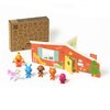 Sago Mini, Figurine Pack with 6 Toy Figures and Folding Playhouse, Kids Toys for Boys & Girls Ages 3 and up