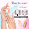 MIZHSE Blooming Gel Nail Polish Clear Nail Blooming Gel Blossom Marble Gel Polish Soak Off U V LED Gel for Nail Art Manicure Painting Nail Design 10mL 0.33oz