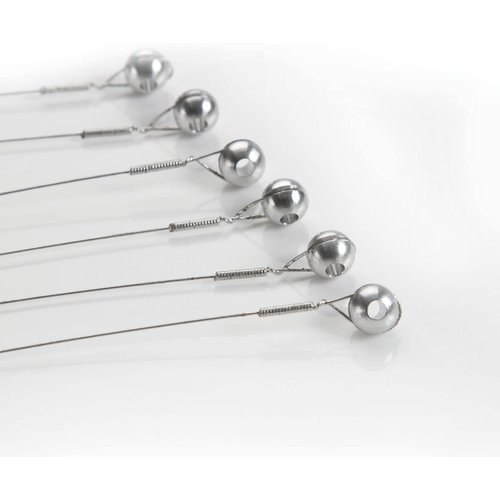 Cheese Commander Pro Cutting Wires - 6 Set Cheese Slicer Cutter Wires for Easy Fast Cutting Hard or Semi Hard Block Cheese - Stainless Steel Kitchen Cooking Tool - Durable Wires Adjustable Thickness