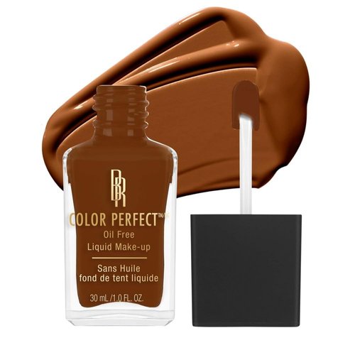Black Radiance Color Perfect Liquid Full Coverage Foundation Makeup, Clove, 1 Ounce