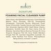 Sukin Foaming Facial Cleanser Pump, Gentle Gel Cleanser with Green Tea, Aloe Vera & Chamomile to Purify, Soothe & Tighten Skin, 4.23 Fl Oz