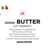 Cocoa Butter Lip Therapy By: NK 0.54 oz, Unisex
