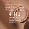 Vegan Mineral Powder Foundation Light to Full Coverage, Natural Foundation for Natural-Looking, Mica Mineral Foundation, Cruelty Free, No Chemicals by Gaya Cosmetics (MF8)