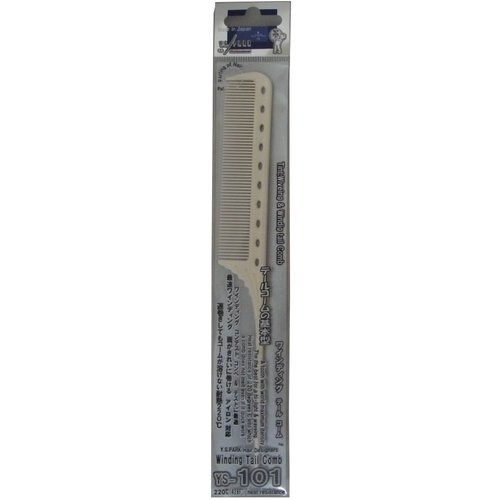 YS Park 101 Winding Tail Comb - White