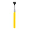Bdellium Tools Professional Makeup Brush - Studio Series 966 Duo Fibre Face Shading - With Soft Synthetic Fibers, For Effortless Blending, Contouring, and Shading (Yellow, 1pc)