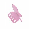 2PCS Butterfly Hair Claw Clips for Women Strong Hold Claw Clip for Thick Thin Hair Nonslip Hair Clips for Girls Frosted Light Pink