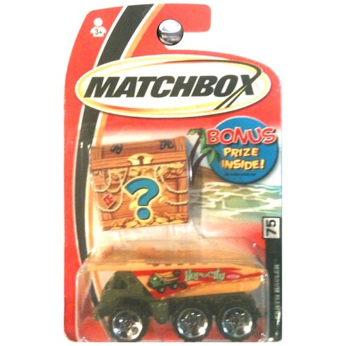 Matchbox Treasure Chest Hero City Earth Hauler Dump Truck Bonus Prize #75