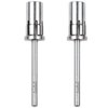 Pana® Loxo Silver Easy-Off Mandrel Bit 3/32" Shanks- For Nail Drill/File (Quantity: 2 Pieces) **Made in USA**