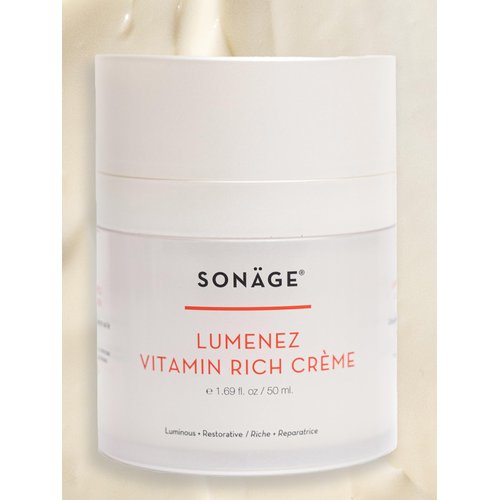SONAGE Lumenez Vitamin Facial Cream: Daily Restorative Moisturizer with Vitamin C | Hydrating Cream for Dry Skin