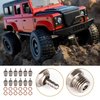 Mxfans Silver RC 1:8 1:10 70117 Stainless Steel Glow Plug Replacement for HSP N3 15~28 Hot Nitro Engines Pack of 12