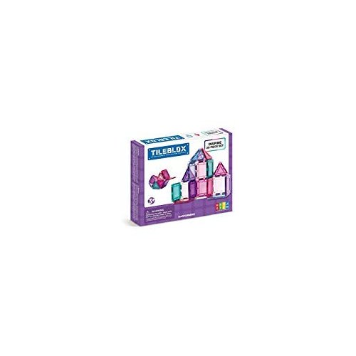 Tileblox Inspire (20 Piece) Set Magnetic Building Blocks, Educational Magnetic Tiles Kit , Magnetic Construction STEM Toy Set