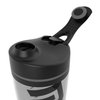 Promixx Original Shaker Bottle (MiiXR Edition) - Battery-powered for Smooth Protein Shakes - BPA Free, 20oz Cup (Black/Gray)