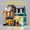 GEAMENT LED Light Kit for Creator Expert Bookshop - Compatible with Lego 10270 Modular Building Blocks Model (Model Set Not Included)
