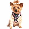 DOGGIE DESIGN American River Dog Harness Camouflage Collection - Pink Camo (Small)