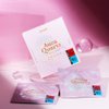 Petitfee Aura Quartz Hydrogel Face Mask Crystal Rose 30g*5ea - Rose Facial Mask for Radiant Skin with Pearl Protein, Collagen, Hyaluronic Acid, Brighten & Supple Face, Hydrating, Soothing Skin