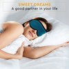 Sleep Mask for Women and Men，The 3D Sleep Eye Mask Has a Wide and Deep Eye Socket, Blocks Out Light Perfectly, Does Not Press The Eyeball, Comfortable, Soft for Travel，Naps, Yoga