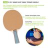 Champion Sports PN2 Table Tennis Paddle, WHITE
