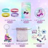 110 PCS Roller Skate Party Favors Skating Party Supplies with Key Chains Button Pins Stickers Rubber Bracelets for Hip Hop Disco 80s 90s Themed Party (style 1)