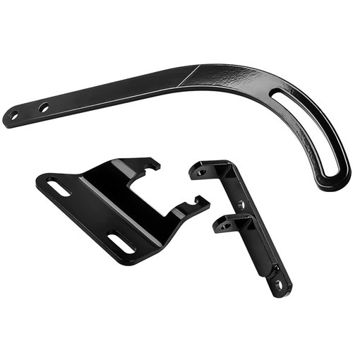 Endxedo Black SBC Alternator Bracket Compatible with Small Block Chevy SWP 283 327 350 Short Water Pump Alternator Bracket Repair Kits