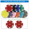 DA VINCI 200 Custom Monogrammed Poker Chips - 11.5 Gram Poker Chips