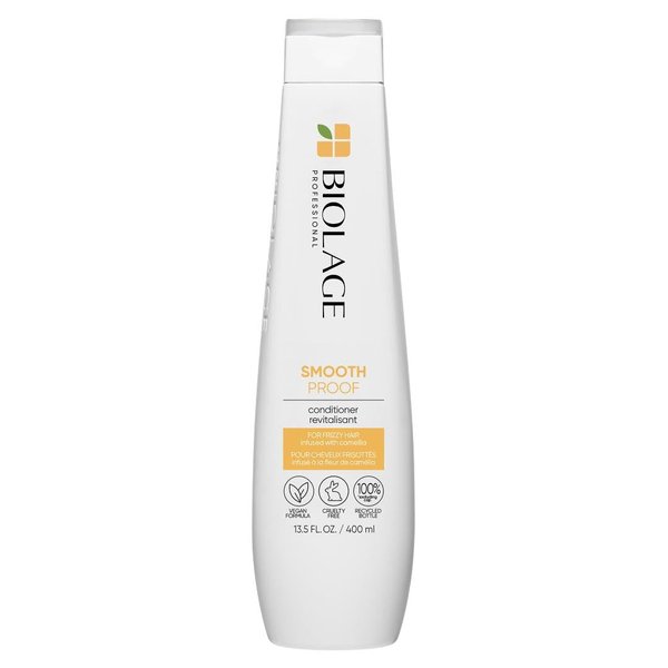 BIOLAGE Smooth Proof Conditioner | Provides Humidity Control & Anti-Frizz Smoothness | For Frizzy Hair | Paraben & Silicone-Free | Vegan​