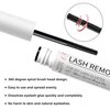 VEYESBEAUTY Cluster Lash Glue Remover 5ML Eyelash Remover for DIY Lash Extensions at home Clear Remover for Self-application Individual Lashes